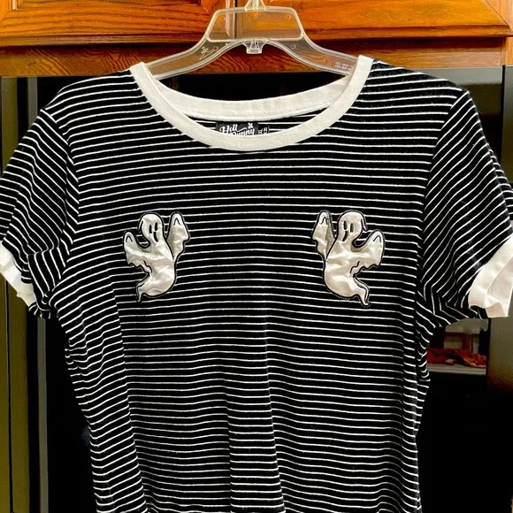 Hell Bunny Casper Ghost Top - Picture 2 of 5